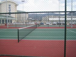 N.G AfyonTermal Otel tenis kortu uygulaması