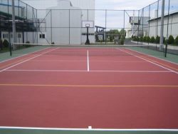 tenis kortu ve basketbol saha uygulaması
