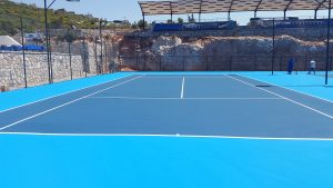 Tenis Kortu Bodrum Çalışması