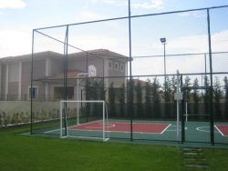 basketbol ve voleybol sahası
